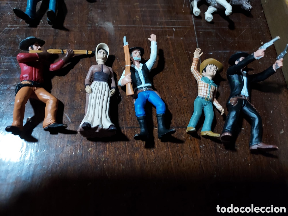 Figuras de goma y PVC: Fuerte comanchi con caja - Foto 3