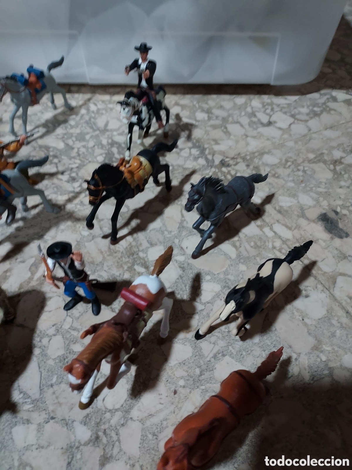 Figuras de goma y PVC: Fuerte comanchi con caja - Foto 10