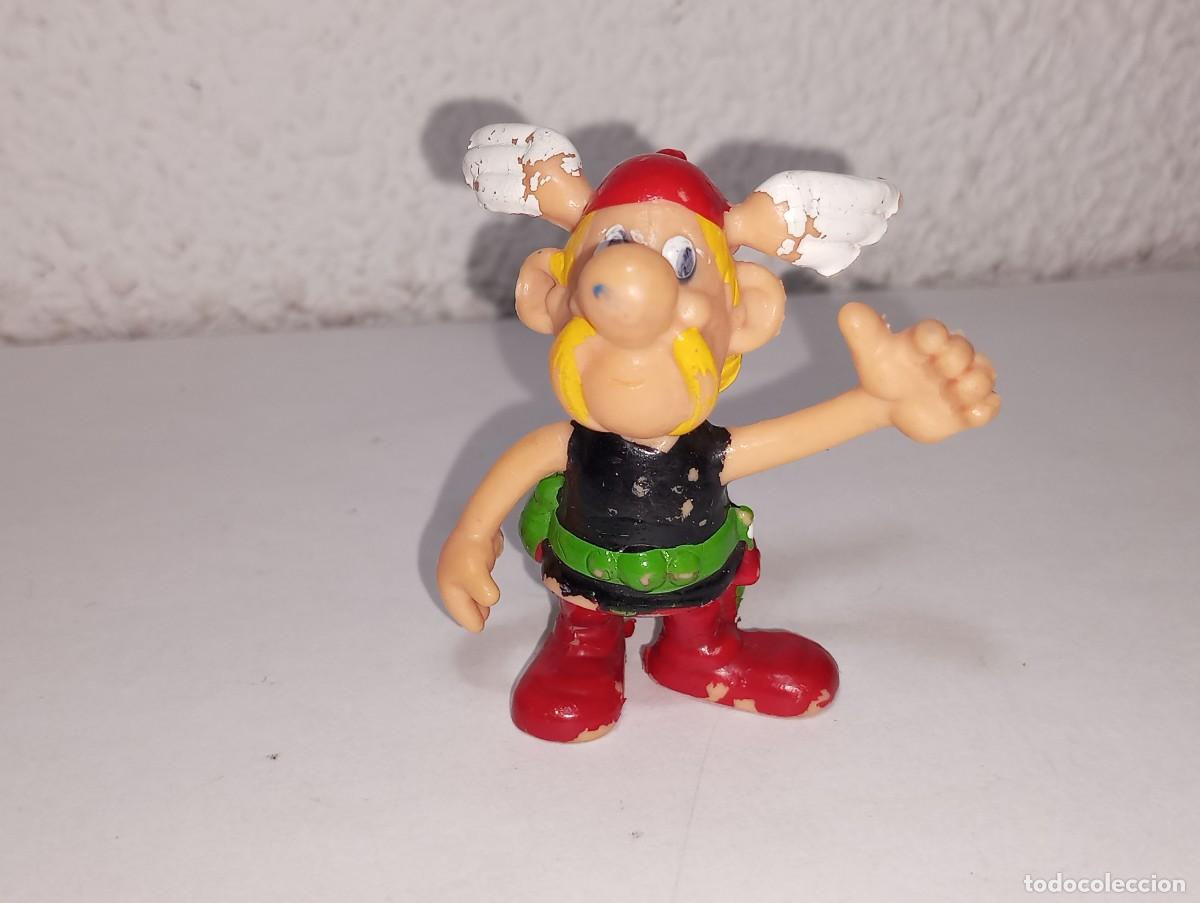 Figuras de Goma y PVC: ANTIGUA FIGURA DE GOMA DE ASTERIX Y OBELIX SIN MARCA A&Ntilde;OS 80