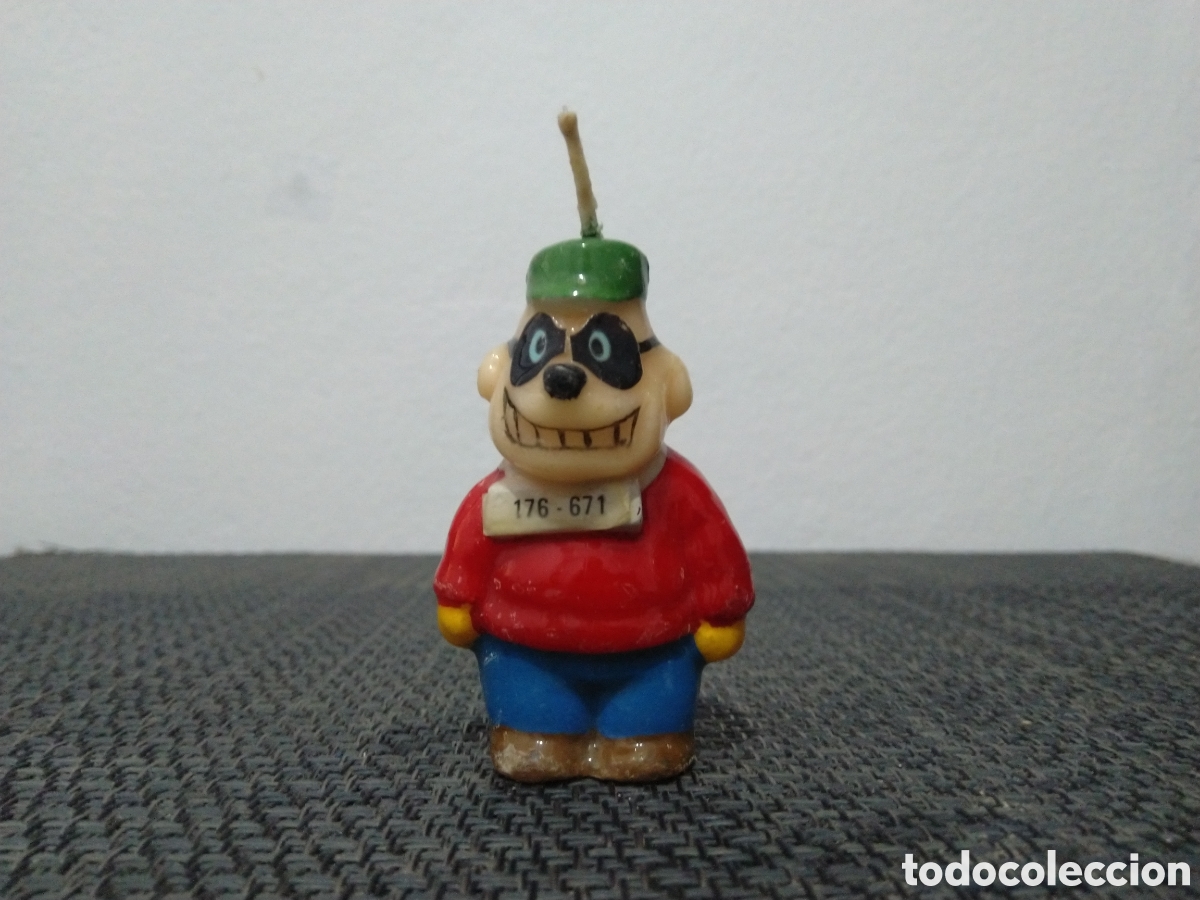 Figurines en Caoutchouc et PVC: FIGURA GOLFO APANDADOR DE CERA 176 671 WALT DISNEY LADRON ANTIFAZ DIBUJOS ANIMADOS