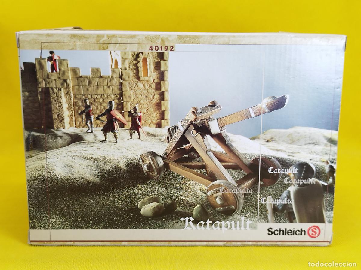 Figuras de goma y PVC: Schleich catapulta medieval REF 40192 - Foto 2