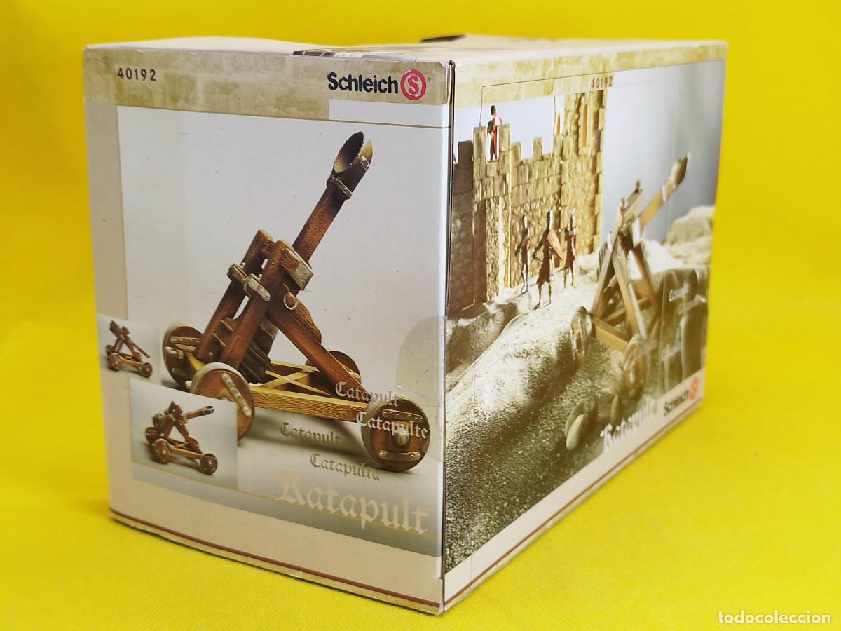 Figuras de goma y PVC: Schleich catapulta medieval REF 40192 - Foto 4