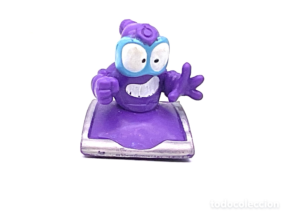 Figuras de Goma y PVC: PEQUE&Ntilde;A FIGURA EN GOMA DE SUPERZINGS SUPERTHINGS