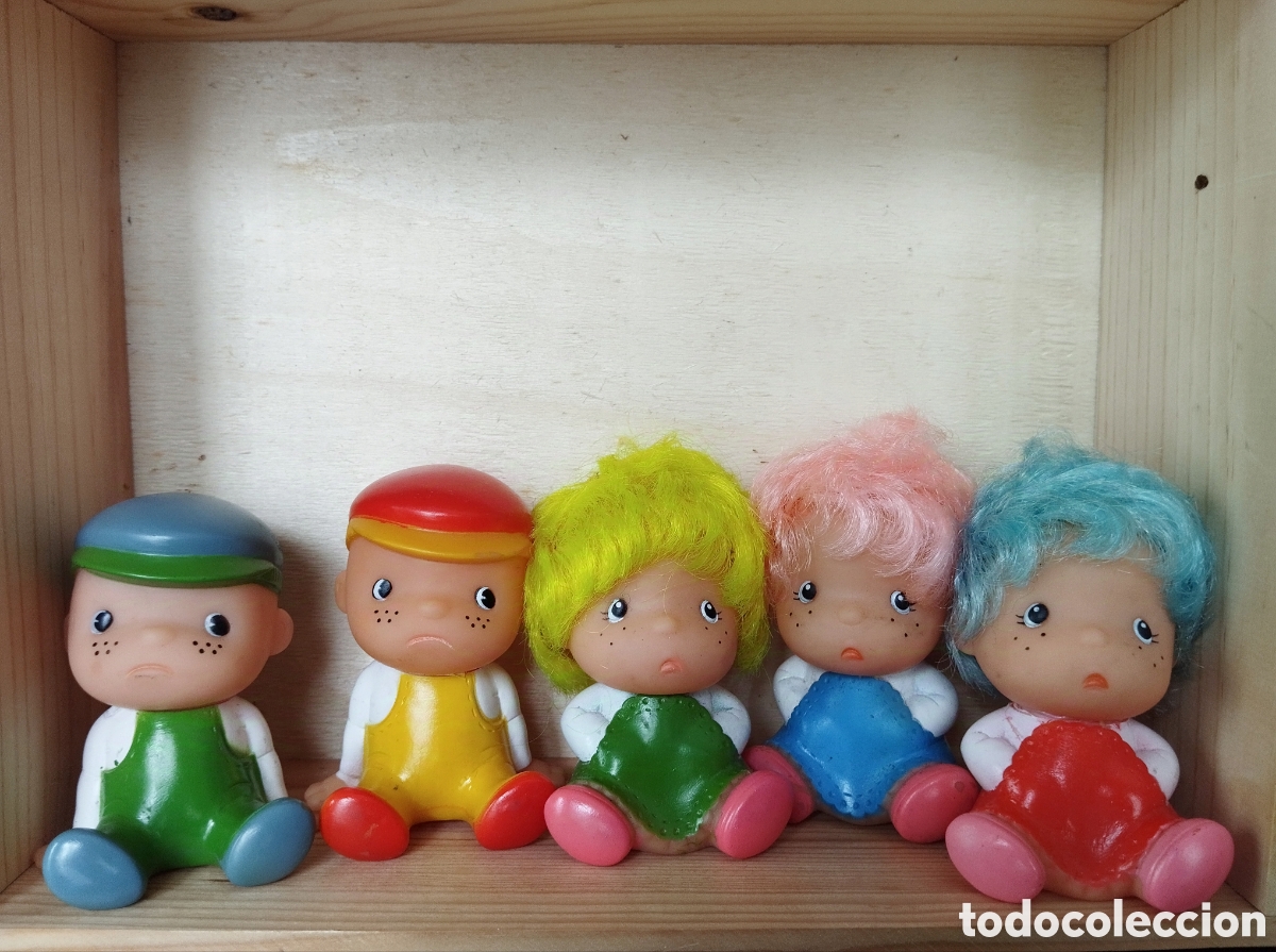 Figuras de Goma y PVC: Mu&ntilde;ecos de goma blanda
