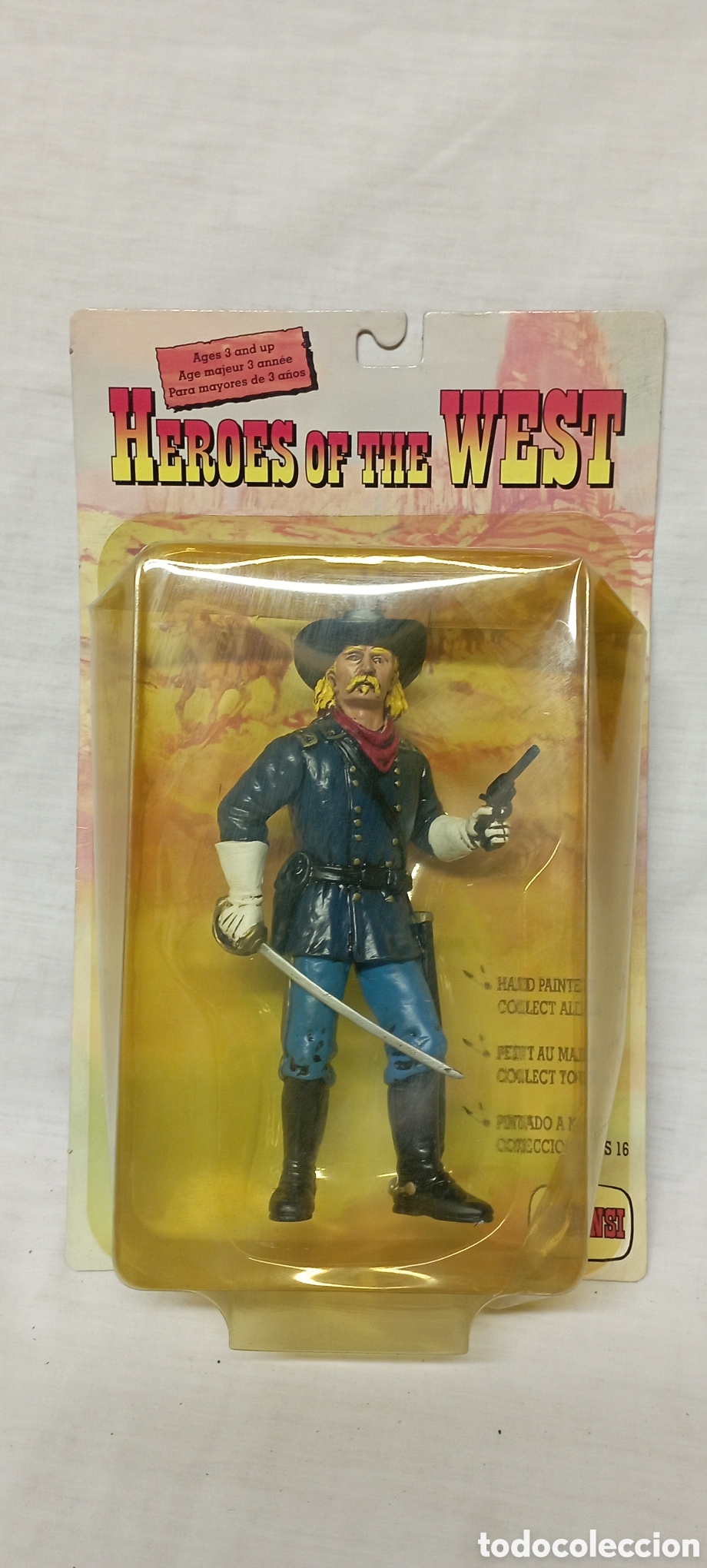 Figuras de goma y PVC: COMANSI GENERAL CUSTER 1995 - Foto 1