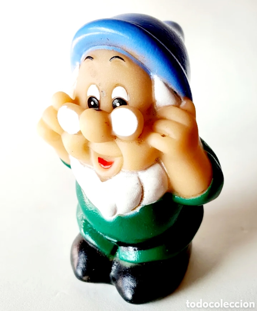 Figuras de Goma y PVC: ENANITO SABIO DE BLANCANIEVES ORIGINAL DE LA &Eacute;POCA