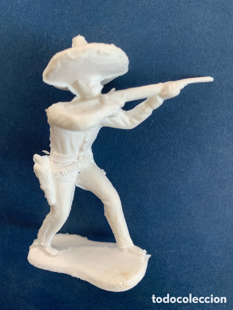 Figuras de goma y PVC: Mejicano pl&aacute;stico monocolor 6cm - Foto 1