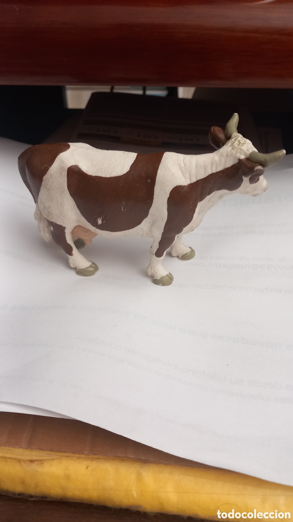 Figuras de goma y PVC: scheleich vaca . . . - Foto 2