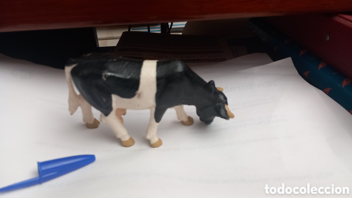 Figuras de goma y PVC: scheleich vaca . . . - Foto 2