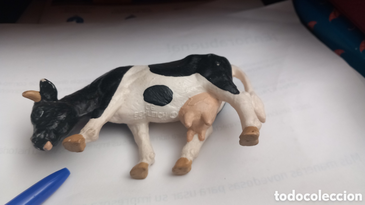 Figuras de goma y PVC: scheleich vaca . . . - Foto 3