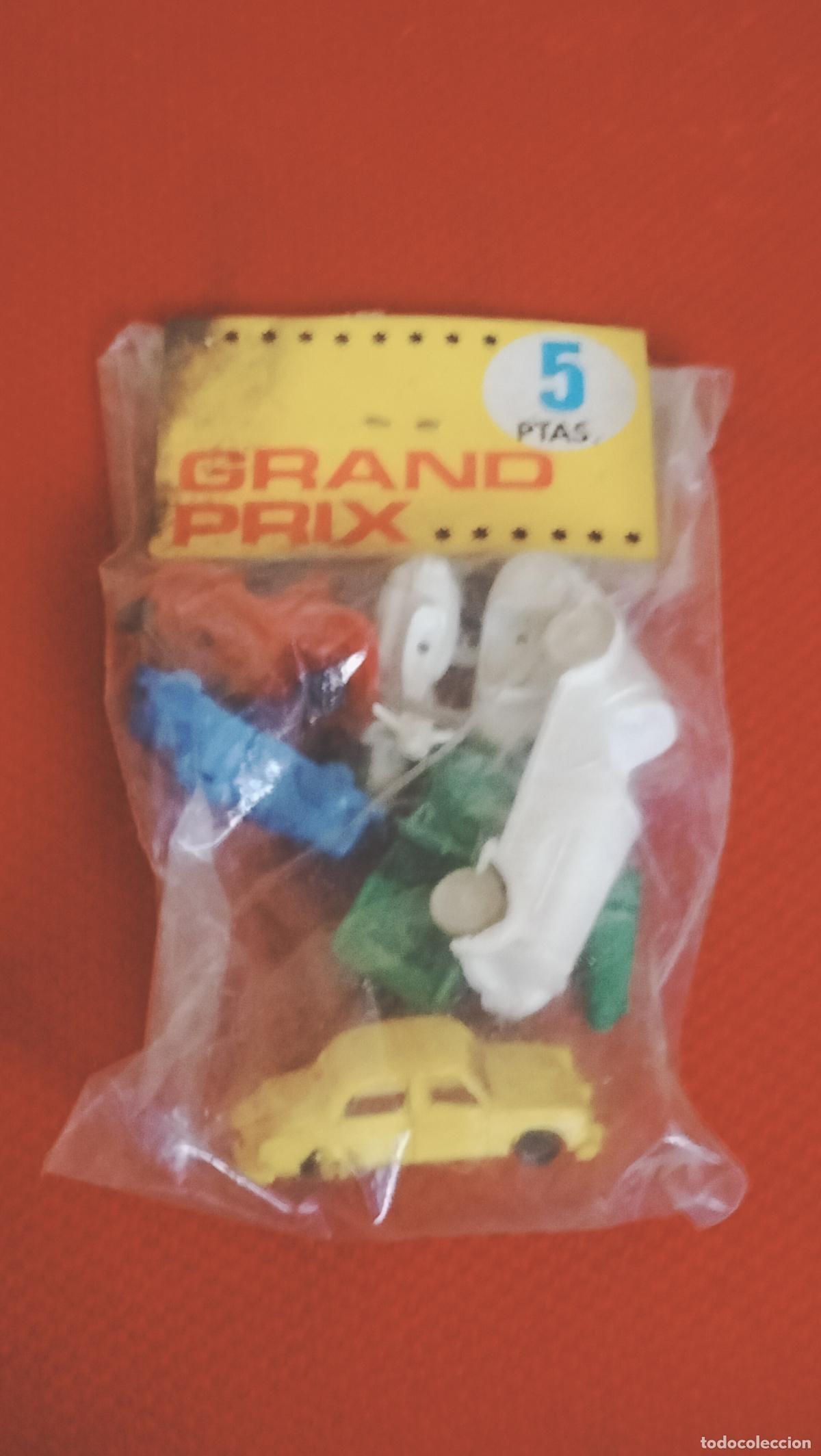 Figuras de Goma y PVC: ANTIGUA BOLSA GRAND PRIX 5 PTAS