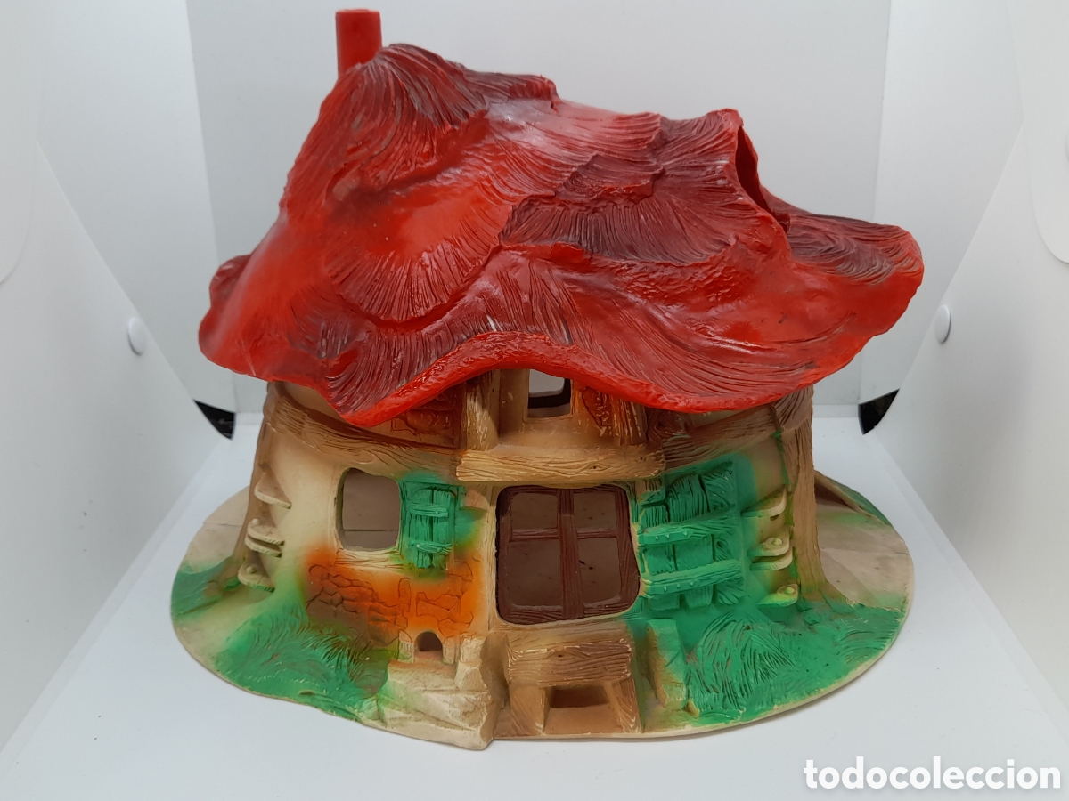 Figuras de goma y PVC: BULLY. CASA DE BLANCANIEVES. PVC. - Foto 1
