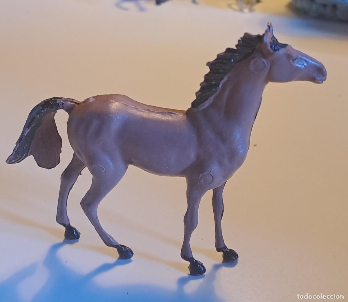 Figuras de goma y PVC: FIGURA CABALLO PLASTICO (11 cm) - Foto 2