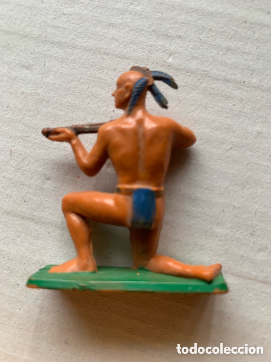 Figuras de goma y PVC: Indio hur&oacute;n starlux timpo - Foto 2