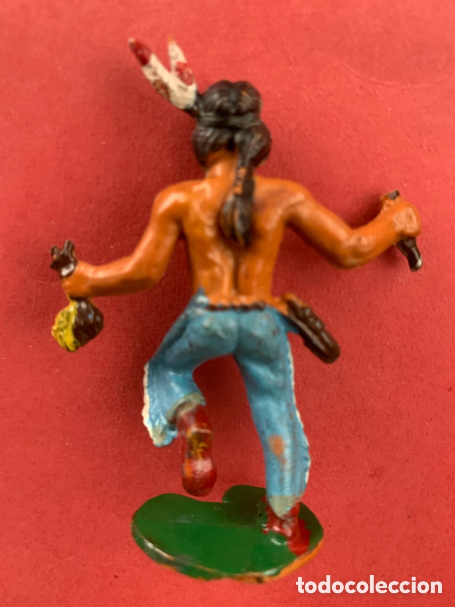 Figuras de goma y PVC: Indio starlux clayret - Foto 2