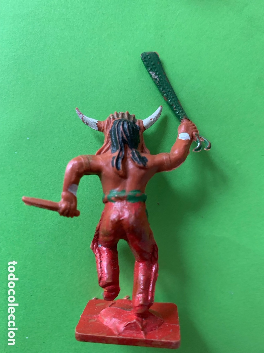 Figuras de goma y PVC: Indio crescent charbens timpo - Foto 2