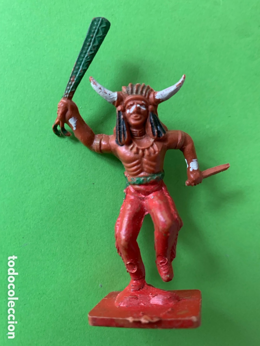 Figuras de goma y PVC: Indio crescent charbens timpo - Foto 1