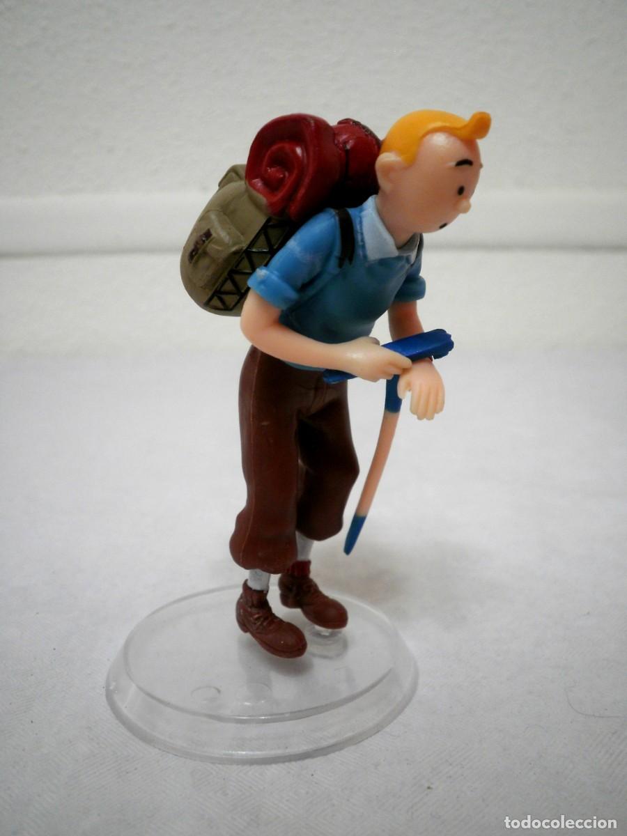 Figuras de goma y PVC: Lote 2 figuras de Tint&iacute;n - Foto 6