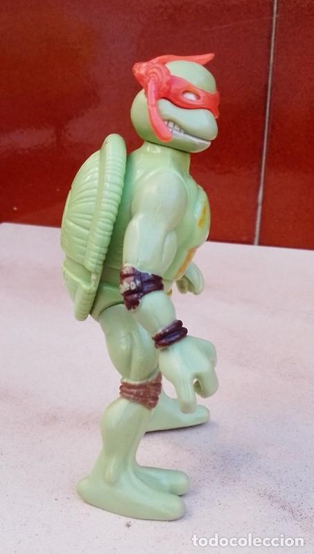 Figuras de goma y PVC: Mu&ntilde;eco tortuga Ninja Rafael - Foto 4