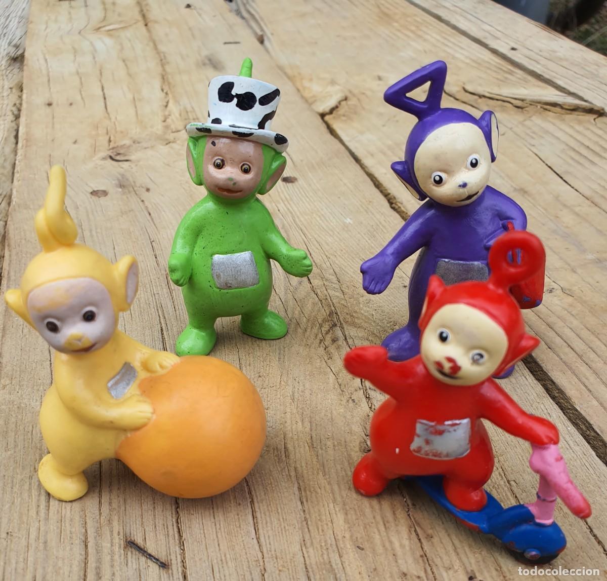 Figuras de goma y PVC: TELETUBBIES *** LOTE DE 4 *** BULLYLAND GERMANY - Foto 1
