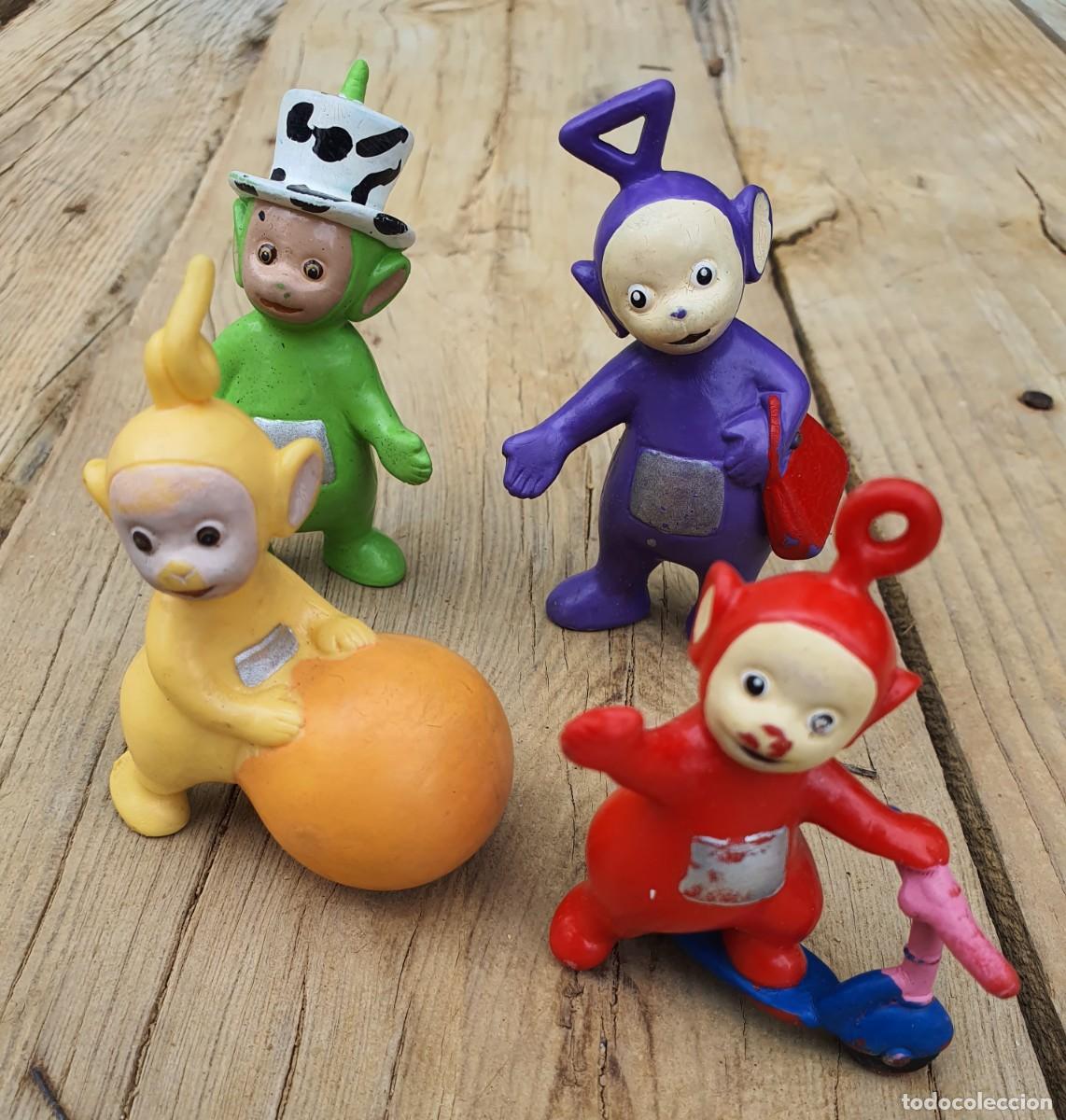 Figuras de goma y PVC: TELETUBBIES *** LOTE DE 4 *** BULLYLAND GERMANY - Foto 2