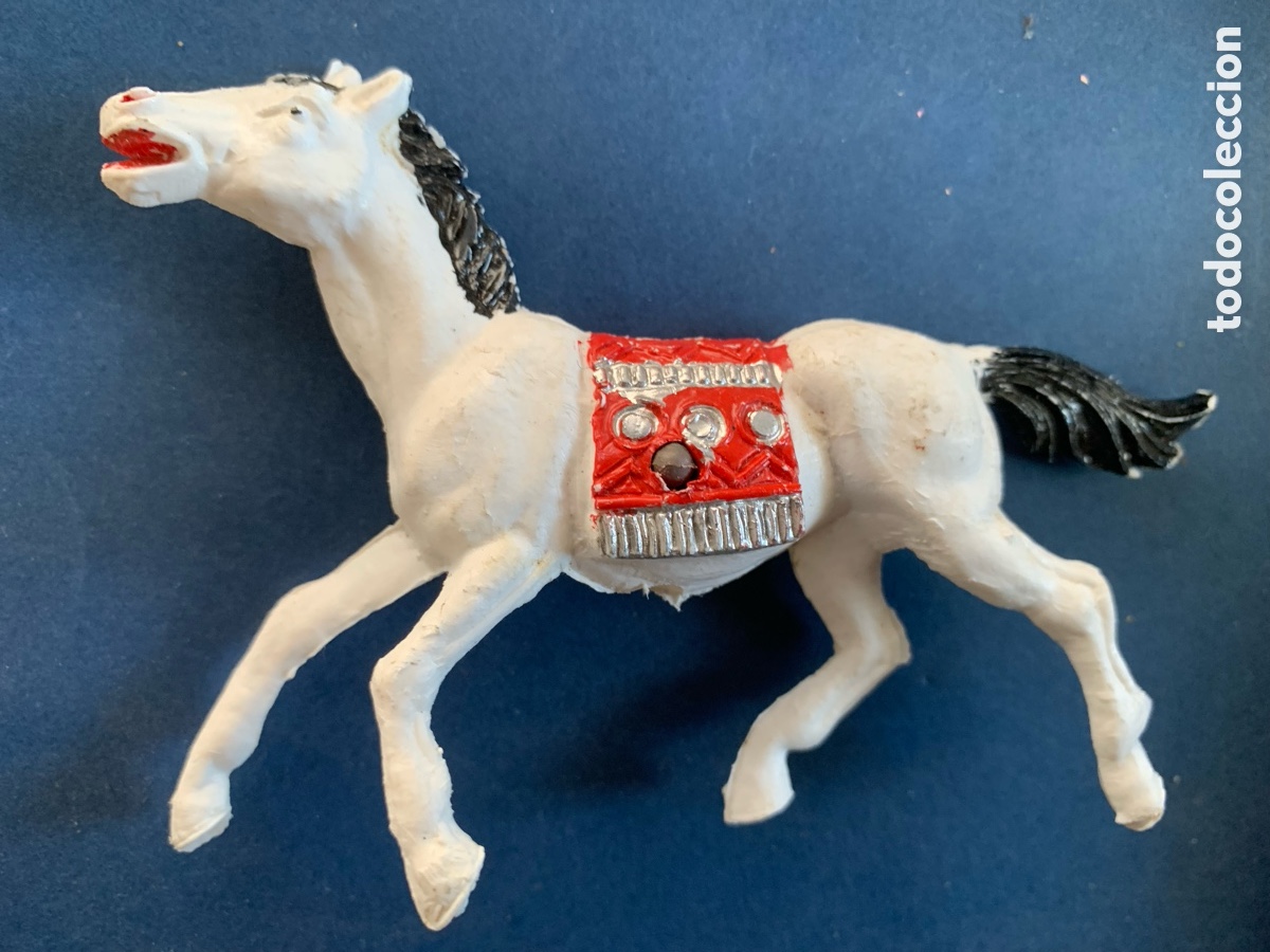 Figuras de goma y PVC: Caballo comansi primera &eacute;poca - Foto 1