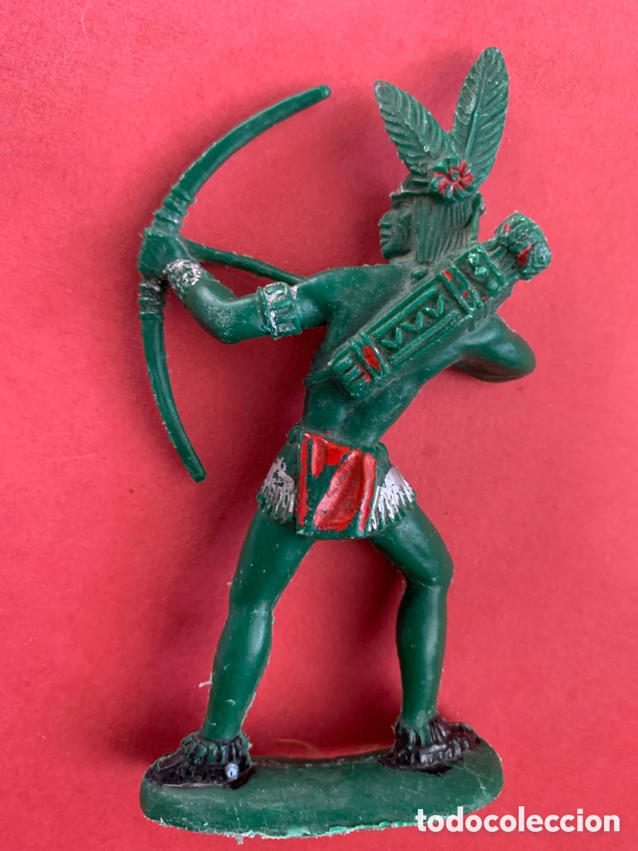 Figuras de goma y PVC: Indio lafredo serie grande - Foto 2