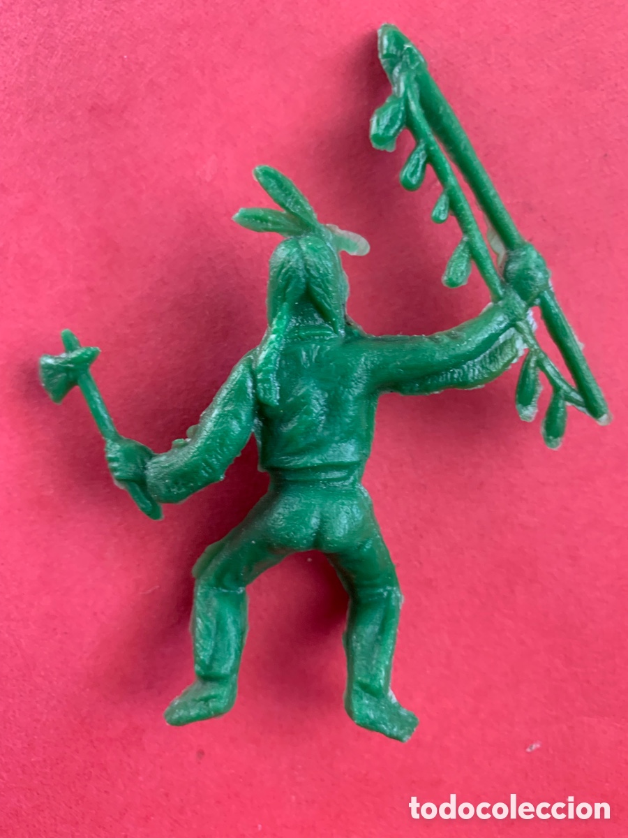 Figuras de goma y PVC: Indio pl&aacute;stico comansi - Foto 2