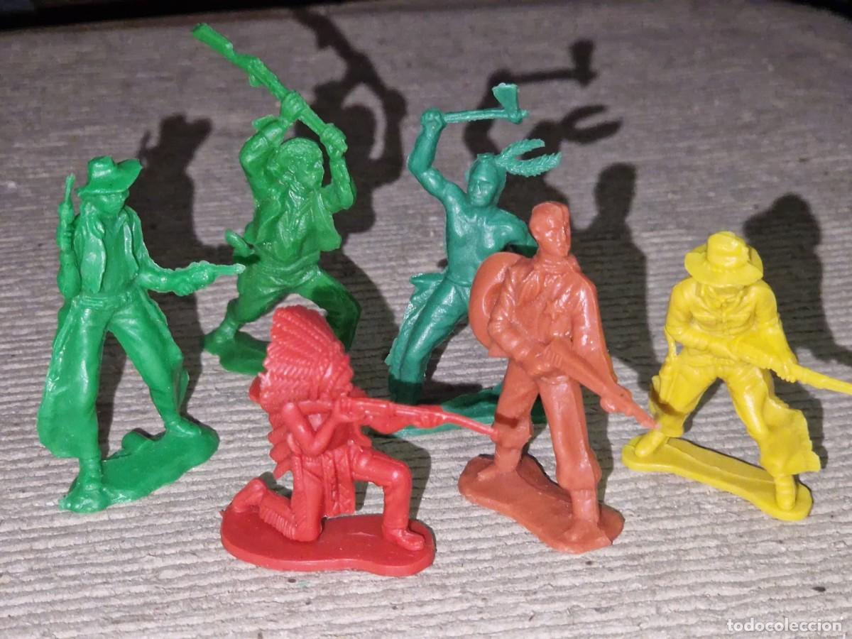 Rubber and PVC Figures: INDIOS Y VAQUEROS FIGURAS DEL OESTE / NUEVAS