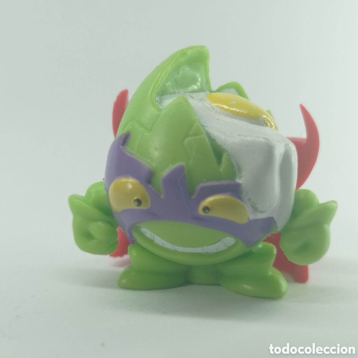 Figuras de Goma y PVC: Superthing superzings n&ordm;256. Mad Fryegg (verde) Serie 4