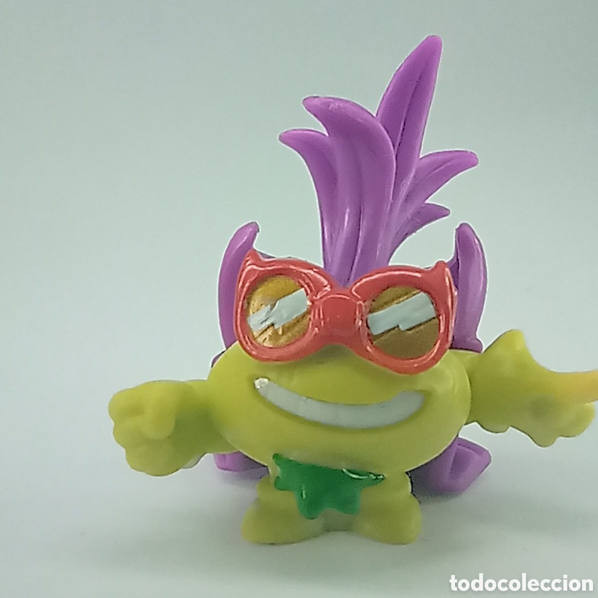 Figuras de Goma y PVC: Superthing superzings n&ordm;264. Acid Cryby (verde) Serie 4