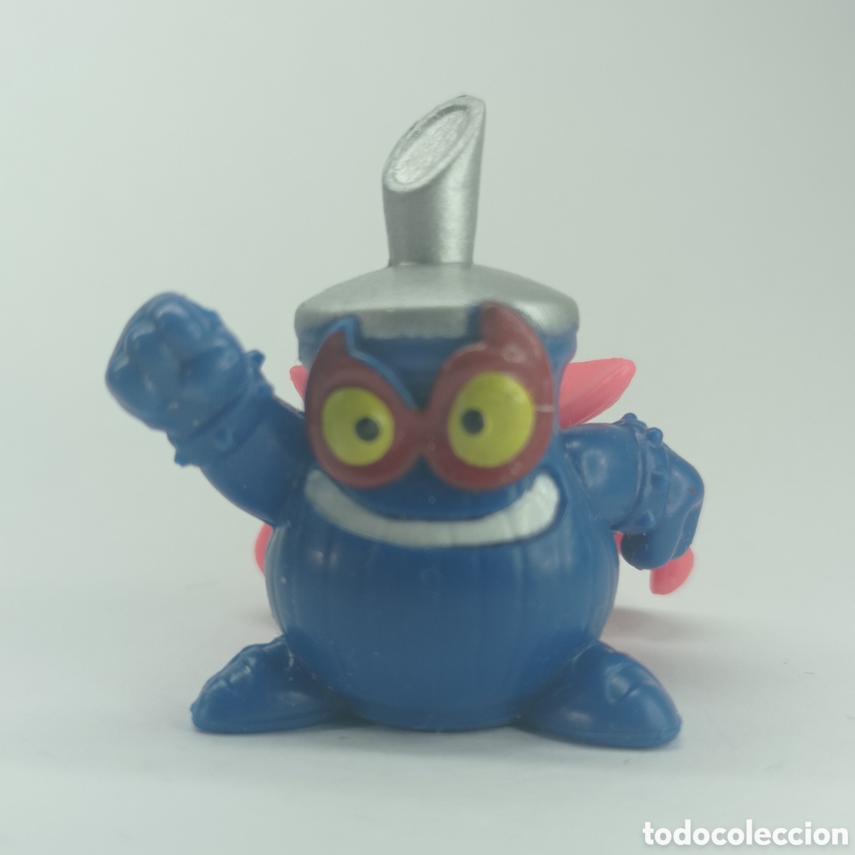 Figuras de Goma y PVC: Superthing superzings n&ordm;263. Sugarblast (azul) Serie 4