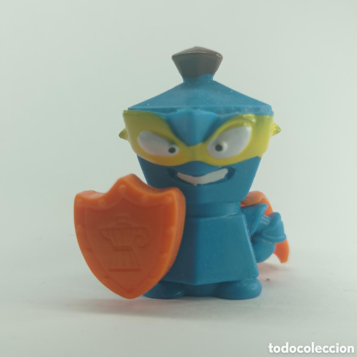 Figuras de Goma y PVC: Superthing superzings n&ordm;296. Sir Cofeelot (azul) Serie 4