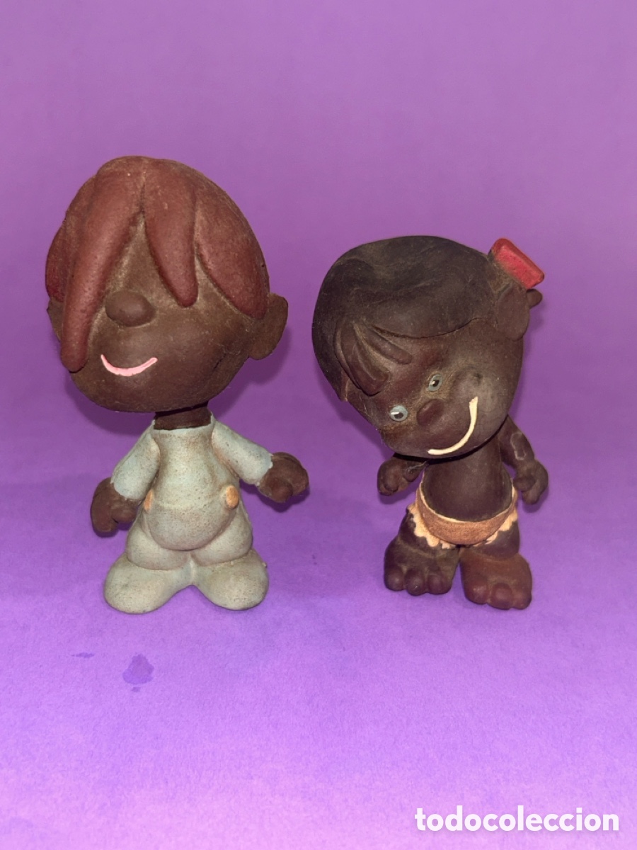 Figuras de Goma y PVC: FIGURAS DE GOMA,GOMA ENDURECIDA DE PERSONAJES DE LA FAMILIA TELER&Iacute;N, A&Ntilde;OS 60, ESTUDIOS MORO
