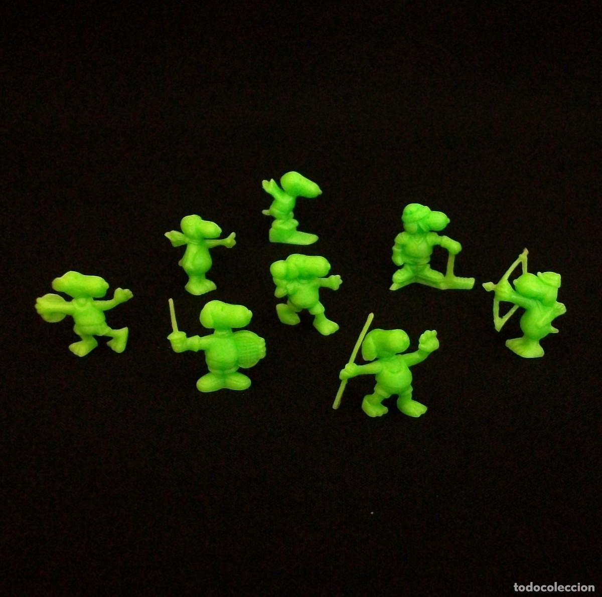Figuras de goma y PVC: SNOOPY OL&Iacute;MPICO / DUNKIN / Serie completa - Foto 1