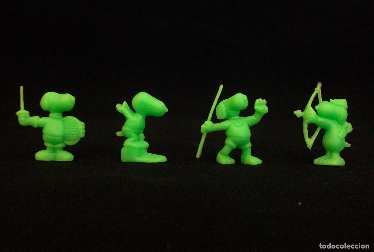 Figuras de goma y PVC: SNOOPY OL&Iacute;MPICO / DUNKIN / Serie completa - Foto 2
