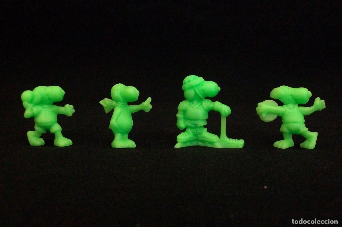 Figuras de goma y PVC: SNOOPY OL&Iacute;MPICO / DUNKIN / Serie completa - Foto 3