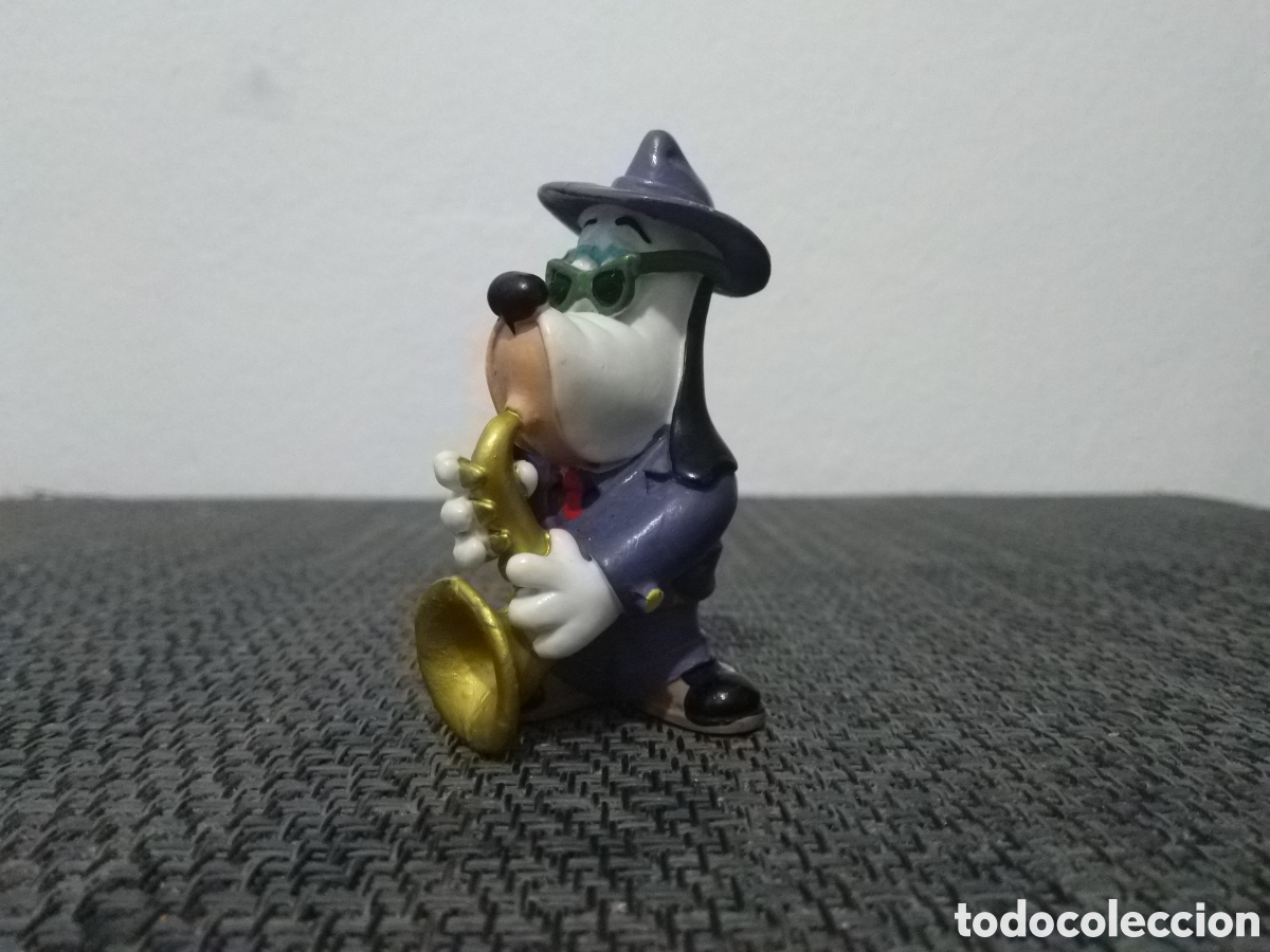 Figurines en Caoutchouc et PVC: FIGURA PVC DROOPY MD TOYS BELGIUM TEX AVERY CARTOONS DIBUJOS ANIMADOS A&Ntilde;OS 80 PERRO DOG SAXO MUSICO