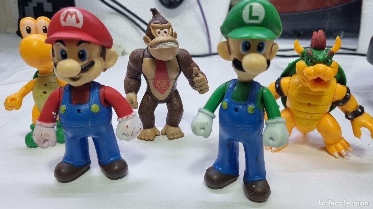 Figuras de goma y PVC: Mu&ntilde;ecos de super mario - Foto 2