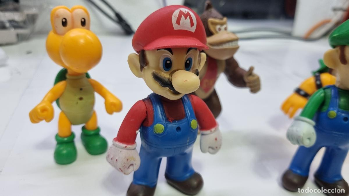Figuras de goma y PVC: Mu&ntilde;ecos de super mario - Foto 3