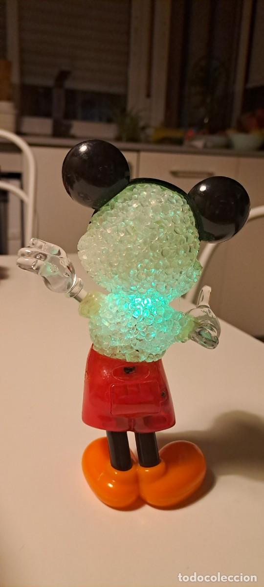 Figuras de goma y PVC: LAMPARA DE PLASTICO MICKEY MOUSE CON 4 LUCES INTERIORES - Foto 4