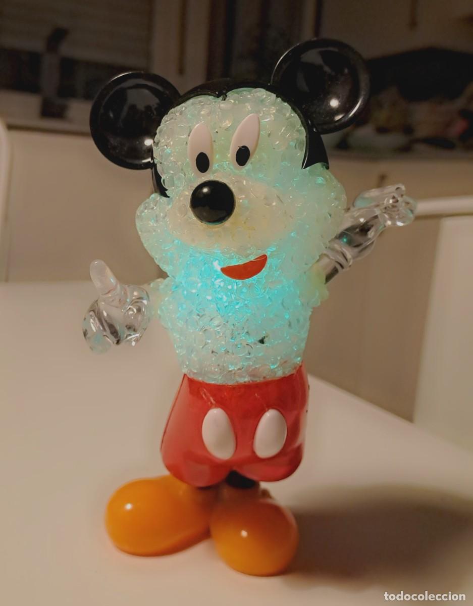 Figuras de goma y PVC: LAMPARA DE PLASTICO MICKEY MOUSE CON 4 LUCES INTERIORES - Foto 7