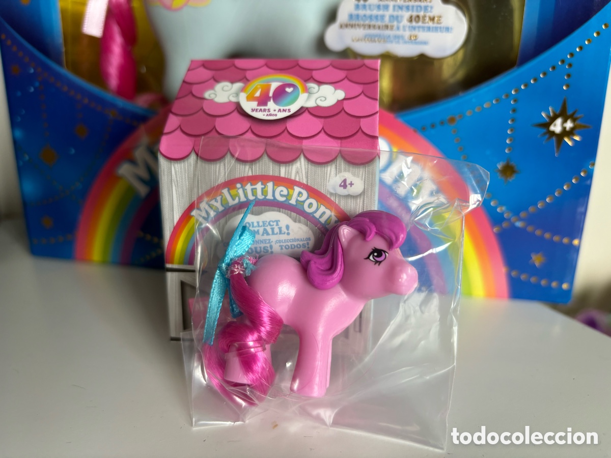 Figuras de Goma y PVC: My little peque&ntilde;o pony BABY EMBER 40 aniversario mini figura