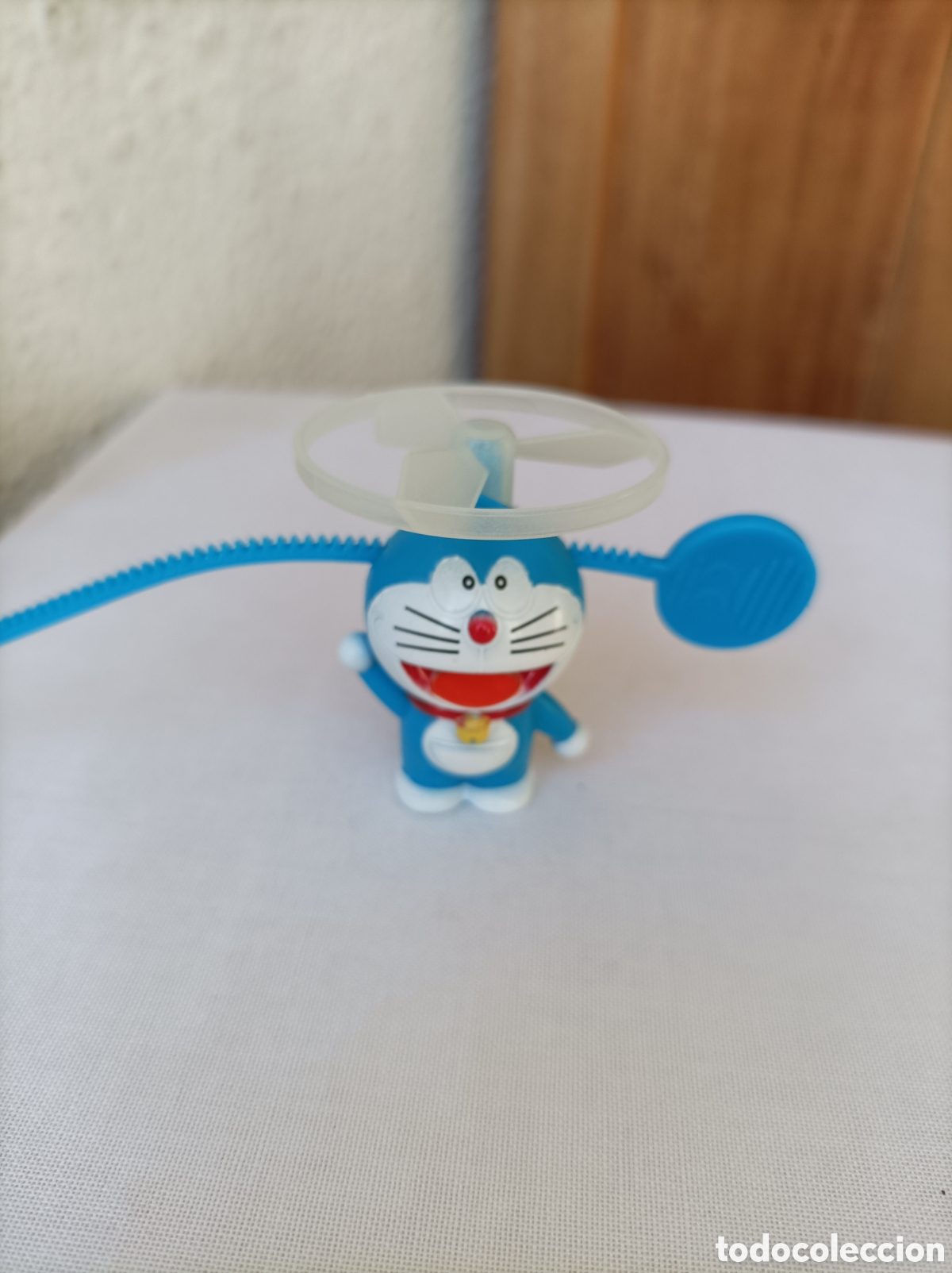 Figuras de goma y PVC: Doraemon phoskitos gorro coptero - Foto 1