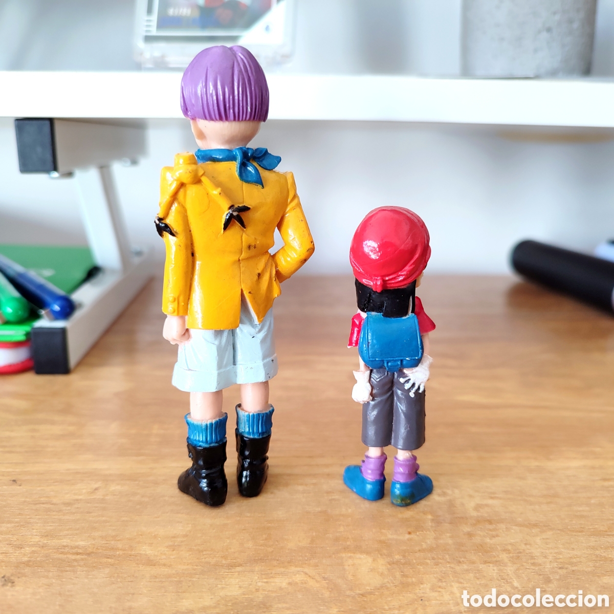 Figuras de goma y PVC: MU&Ntilde;ECOS PAN Y TRUNKS - DRAGON BALL GT 1996 - Foto 2