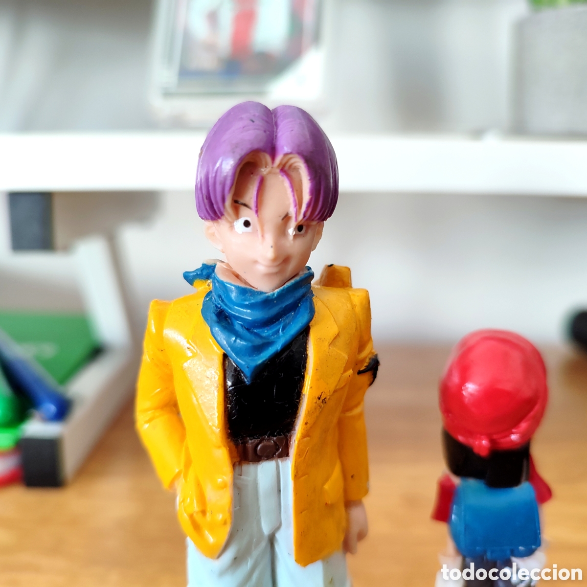 Figuras de goma y PVC: MU&Ntilde;ECOS PAN Y TRUNKS - DRAGON BALL GT 1996 - Foto 3