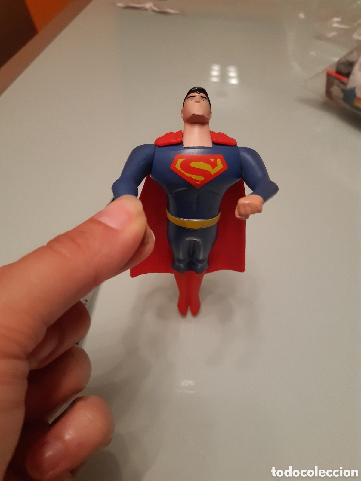 Figuras de goma y PVC: Superman de McDonalds Marvel - Foto 1