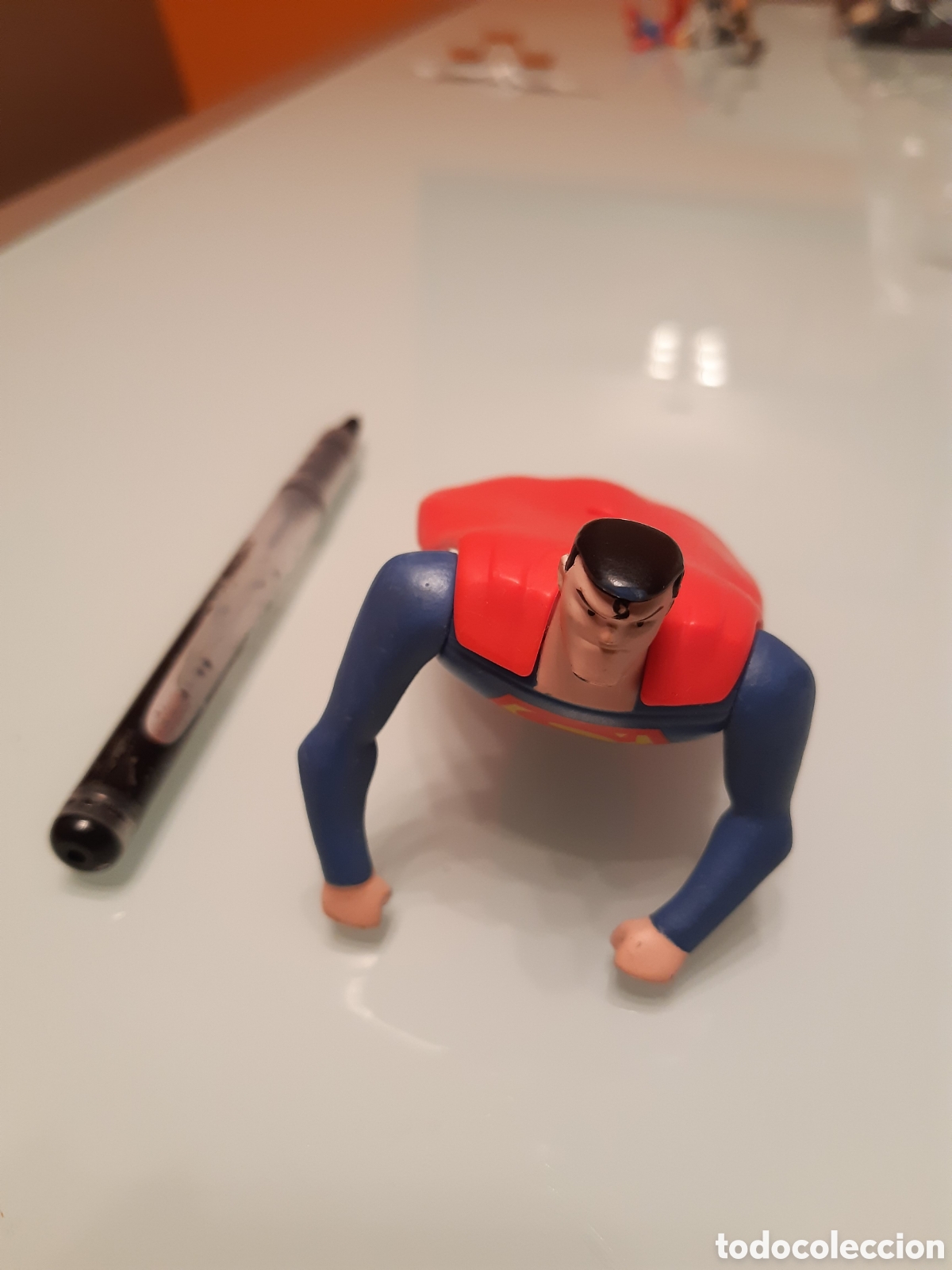 Figuras de goma y PVC: Superman de McDonalds Marvel - Foto 2