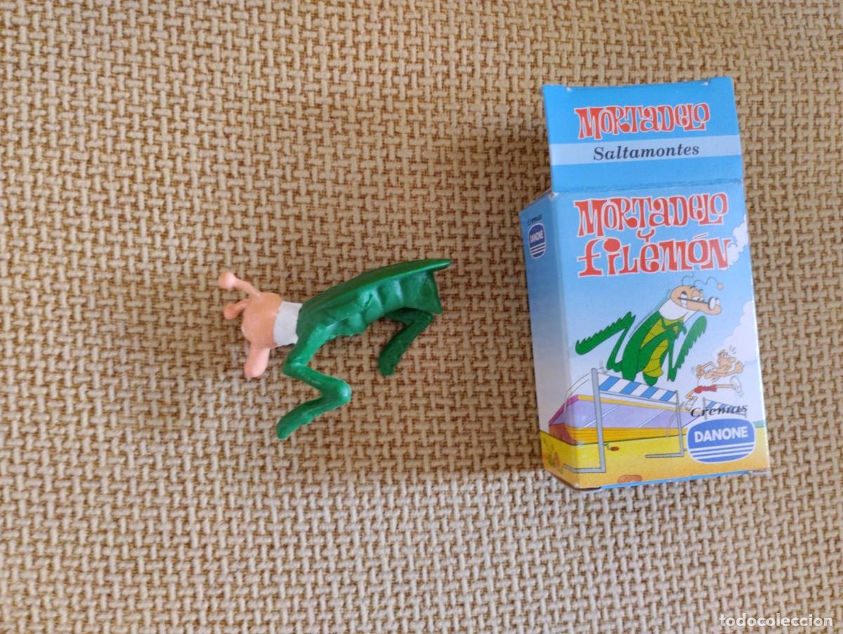 Figuras de goma y PVC: Mu&ntilde;eco Mortadelo y Filemon Cremas Danone - Foto 2