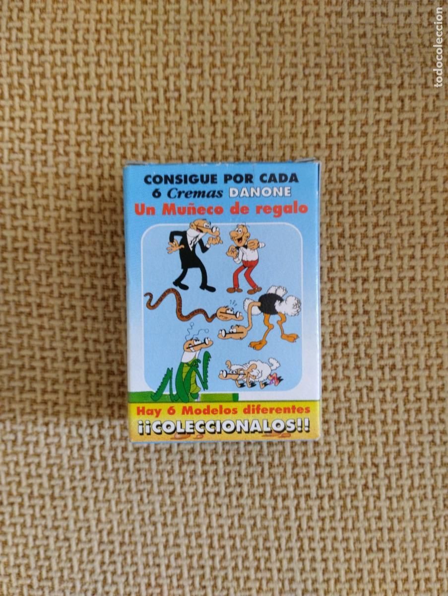 Figuras de goma y PVC: Mu&ntilde;eco Mortadelo y Filemon Cremas Danone - Foto 5